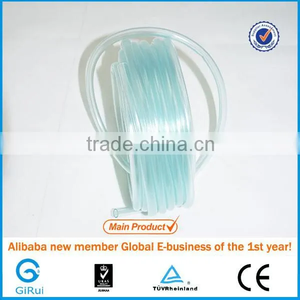 Elastic soft transparent plastic tube