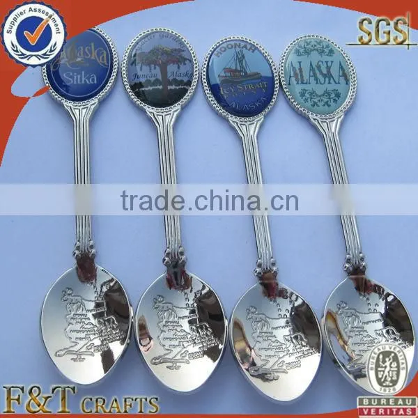 Metal collector tourirst custom novelty spoons