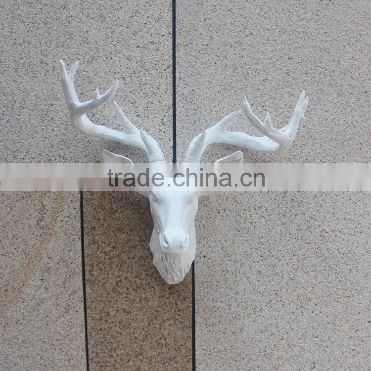 Resin craft good quality home decoration deer head