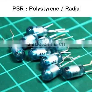 Tight Tolerances Radial Lead 681J 63V Polystyrene Film Capacitor