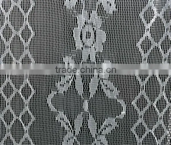 036# light polyester lace fabric in rolls