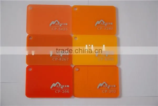 made in china cheap different color acrylic plate
