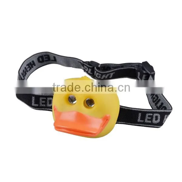 Promotional gifts animal headlight led plastic headlamp