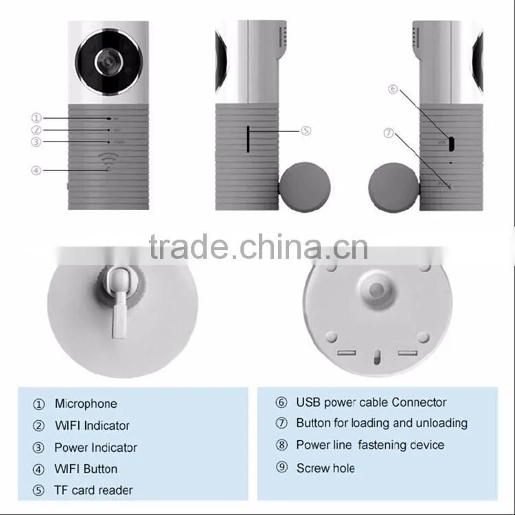 Clever Dog and Little Bear WIFI Camera with IR Cut Night Vision Max support 32GB TF Card IP Camera Surveillance Wireless Camera