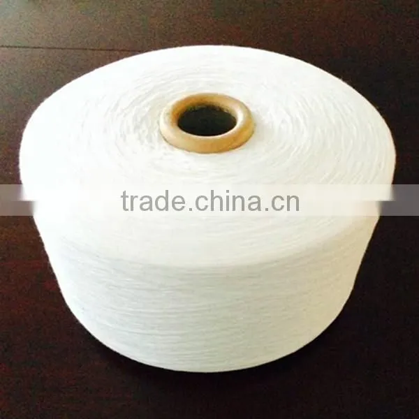 Hot cotton polyester working glove yarn
