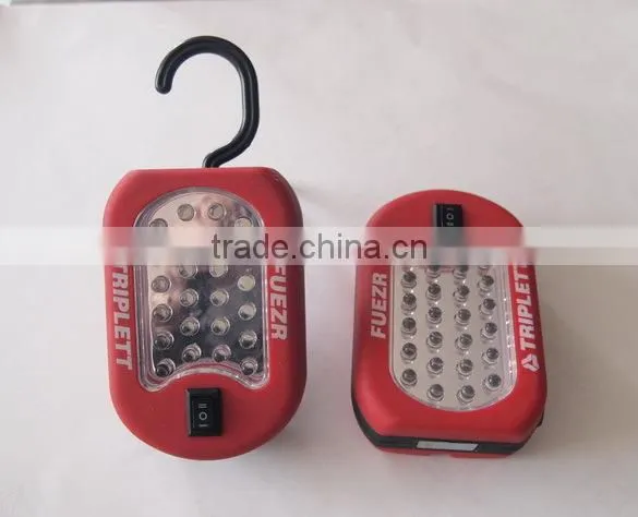 24 LED Work Light with hanging and 360 degree Rotating Light