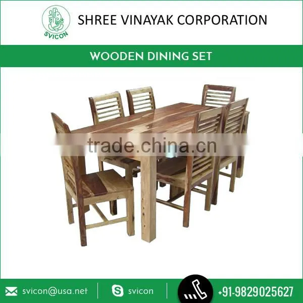 2016 New Modern Wooden Dining Table Set at Best Price