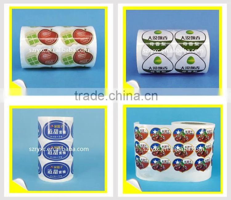 Self adhesive label sticker for farm product