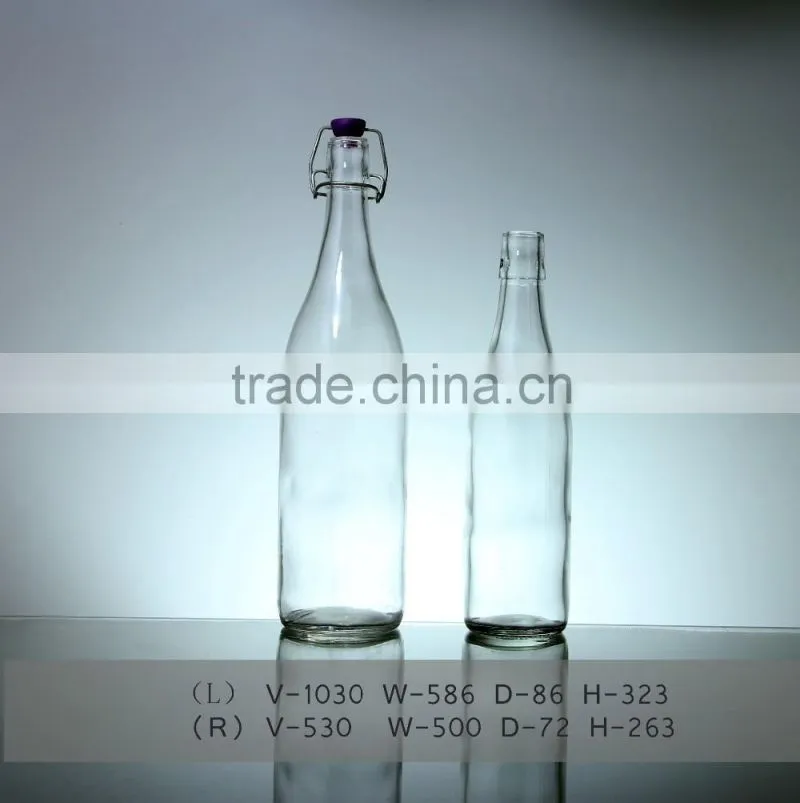 200ml 170ml flat glass wine bottle flask glass whisky bottle