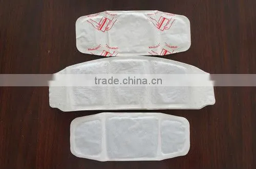 wholesale iron powder adhesive neck warm pad/neck and back massager pad