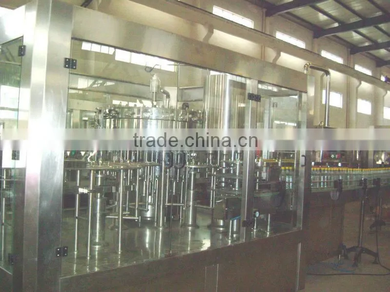 Carbonated beverage machinery