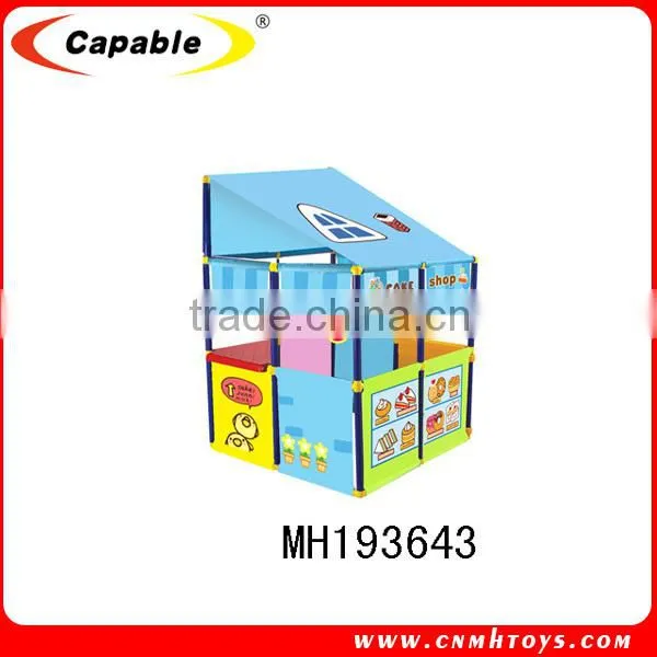 Polyester material toy tent car shape kids play tent