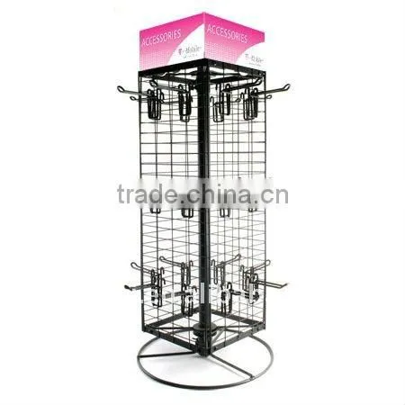 floor standing metal blister package display rack with trade assurance