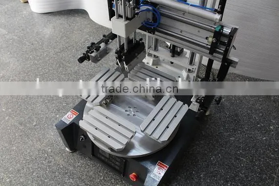 4 station rotary screen printing machine for ruler