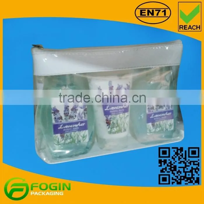 ziplock printed pvc mini cosmetic bag