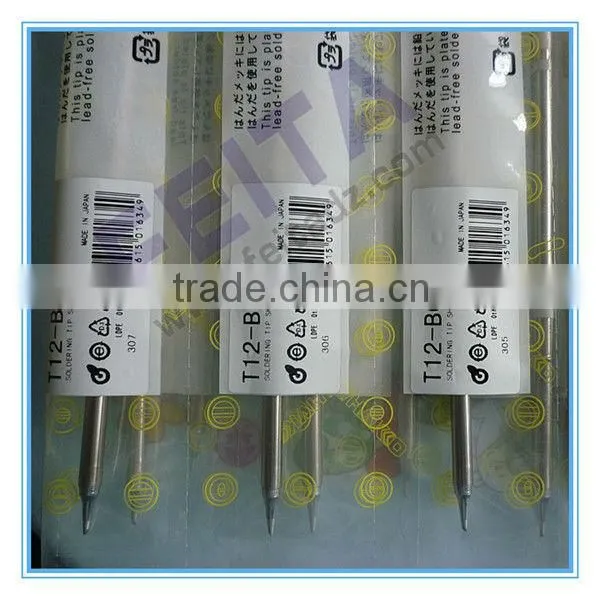 High quality of HAKKO Lead free T12 soldering tips/ Solder Iron Tips