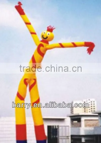 2013CE approved new material large uninhibited manner inflatable dance star