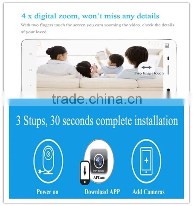 New Sricam Wireless WIFI HD 720P IP Camera SP009 ONVIF Indoor Security 8m Night Vision Wireless Security Camera Baby Monitor