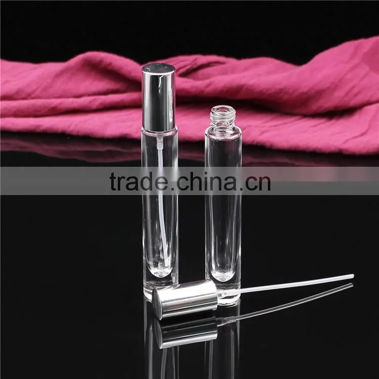 wholesale stock10ml clear thick bottle spray perfume glass bottle