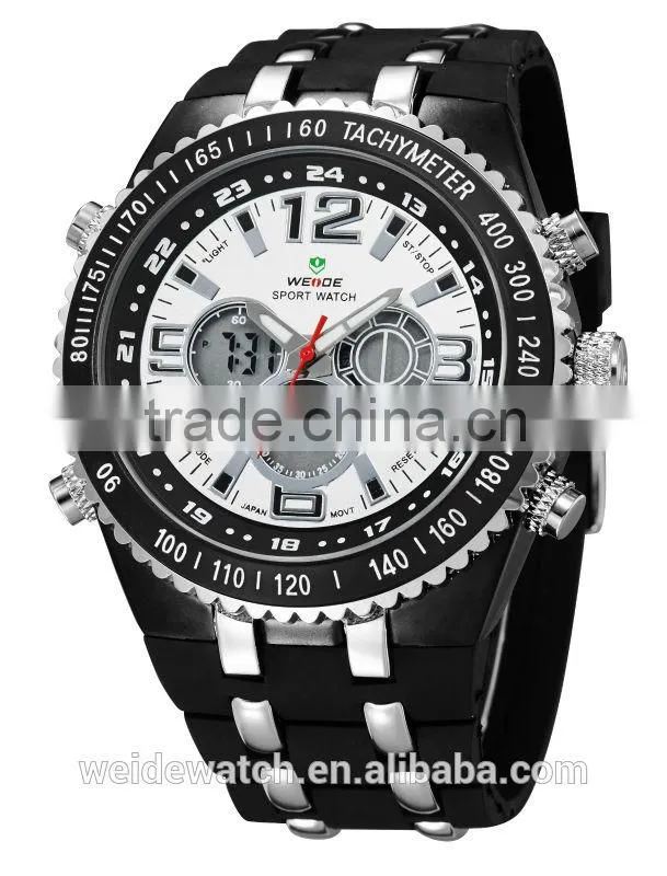 WEIDE WH1107-3 30 meters waterproof plastic band watches for resale world cup promotional items