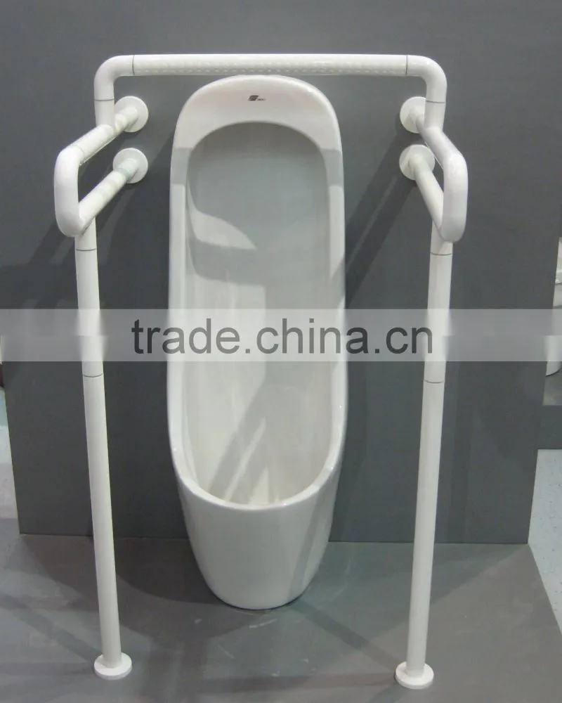 male urinary grab bar