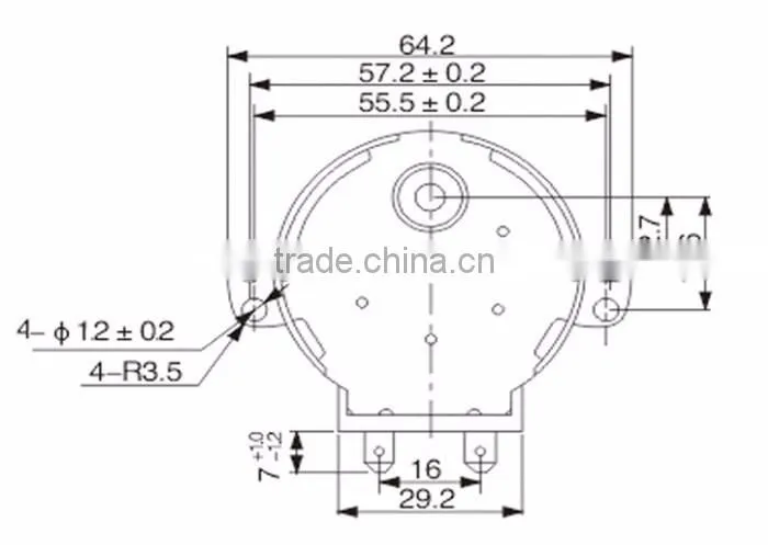50TYZ(insert design) wind generator ac micro synchronous motor high rpm 120v 220v