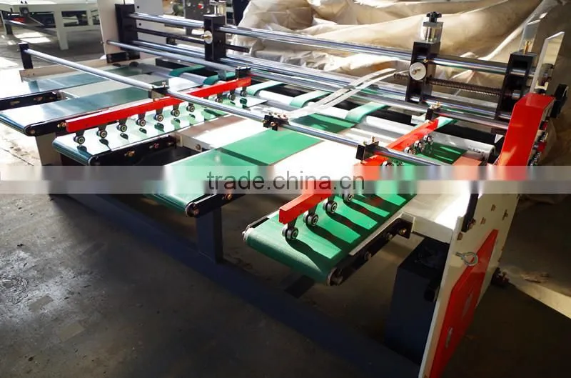 Paper feeding machine for water-ink printing&slotting machine