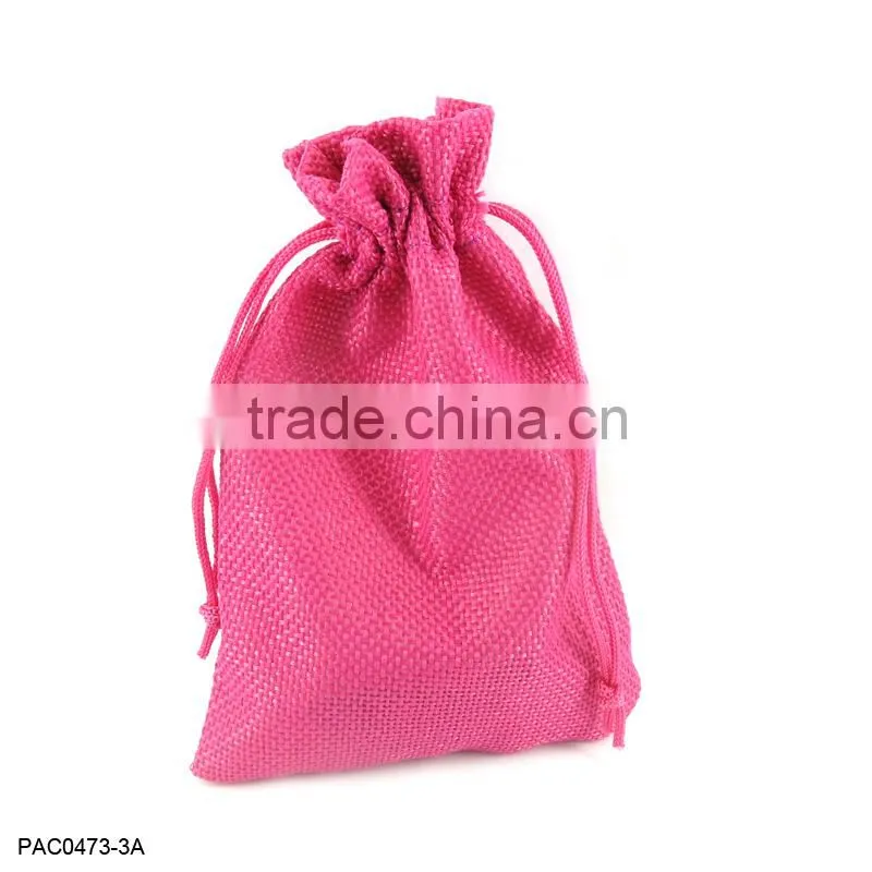 10*15cm Different Color Jewelry Linen Bag