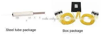 Fiber Optical Splitters Coupler FBT Coupler PLC Splitter With Pigtails Optical Passives