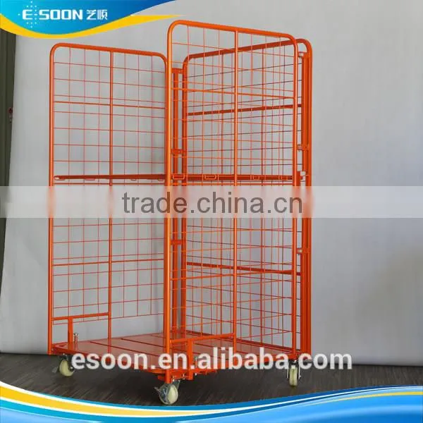 Storage roll handling trolley Delivery Post cage