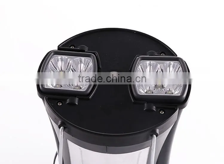 TYEE black battery operated portable creee led camping lantern flashlight