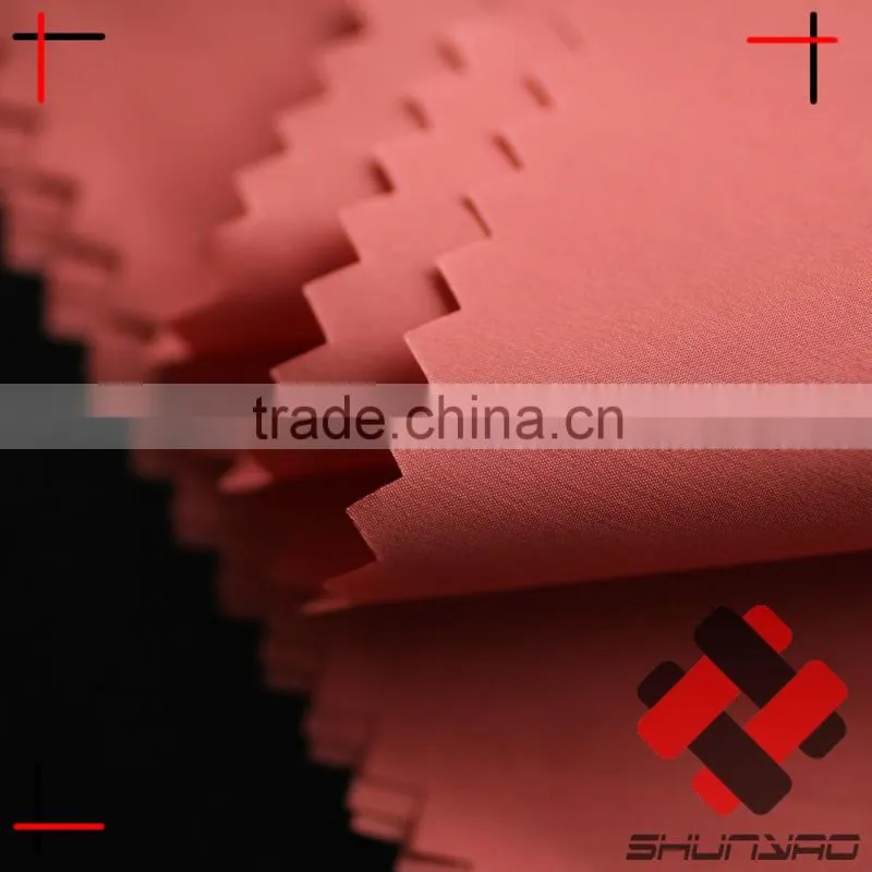 460T 20D72F ultralight polyester pongee fabric for down proof jacket