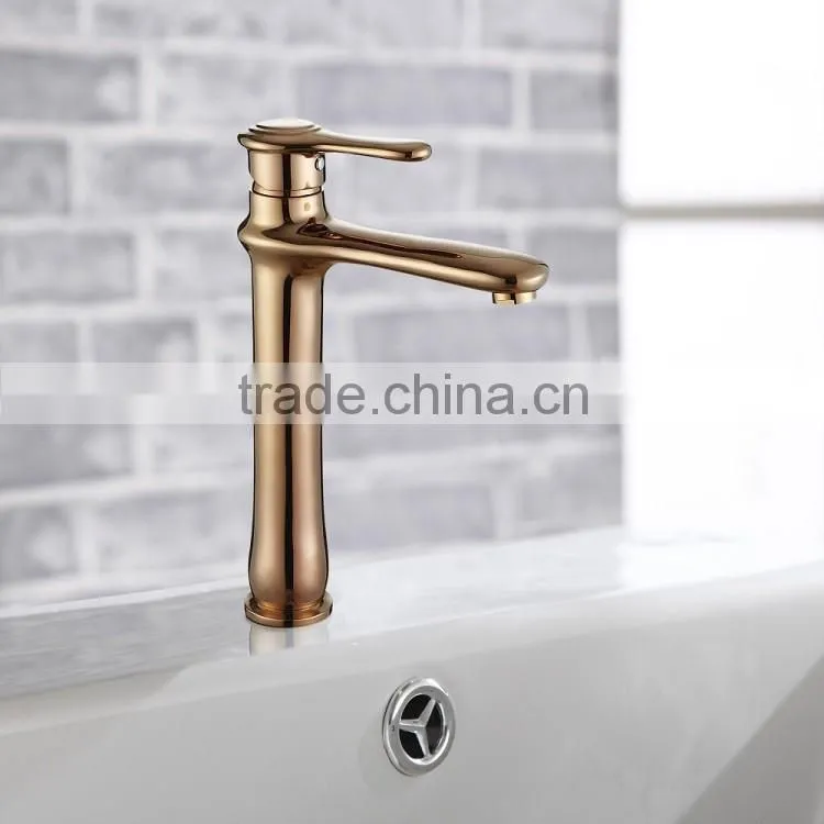 Deck-Mounted Casting Brass Basin Faucet