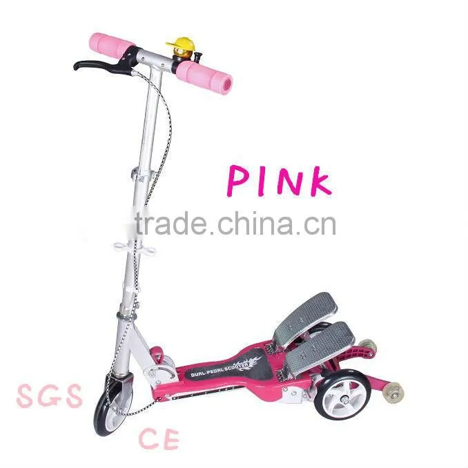 dual pedal kick scooters