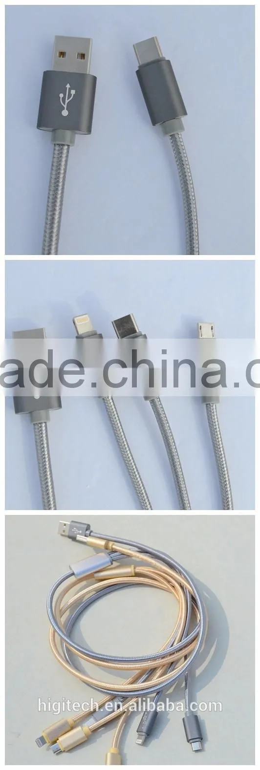 2016 HIGI 100% New factory mold micro usb data cable for mobile phone products