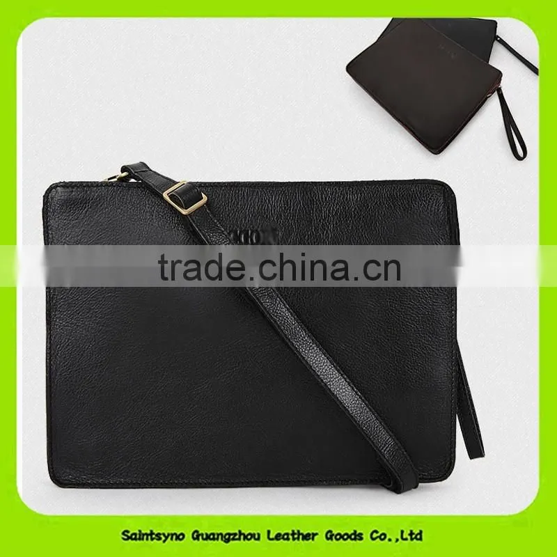 15061 Zipper around clutch leather tablet holder for 10' inch ipad