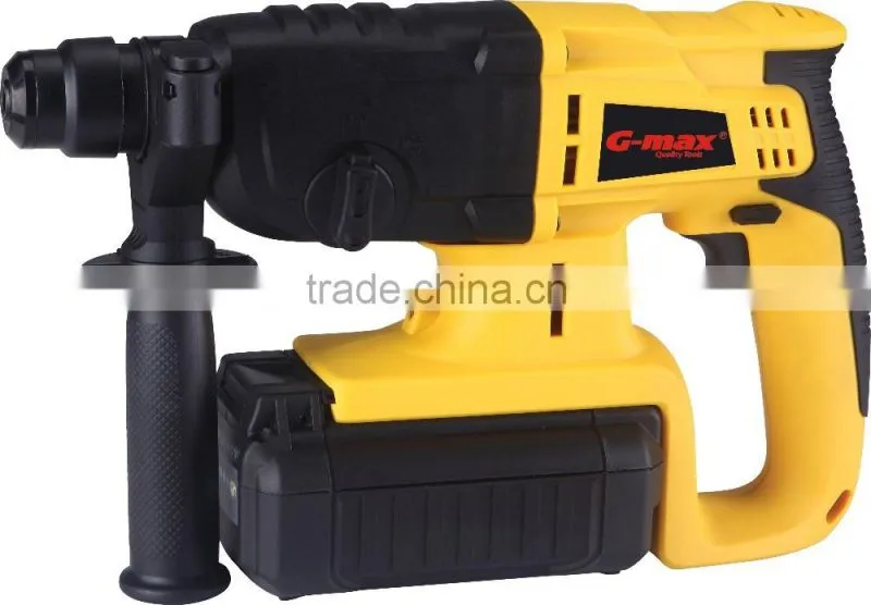 G-max New Arrival 36V DC Rotary Hammer Drill GT13072