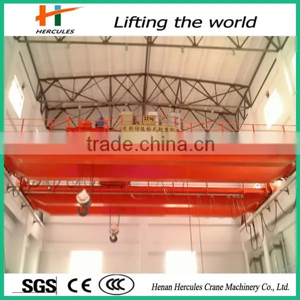 LH Model 3~20 Ton Lifting Machinery Electric Double Girder Overhead Crane