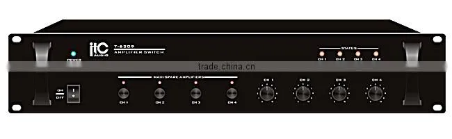 T-6209 PA System Main Spare Amplifier Switch
