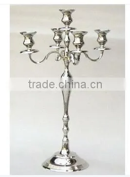 New Products wrought iron lantern candle holder wedding candelabra for table top chandelier centerpieces
