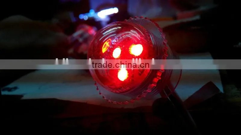 DC12v Program 26mm 3pcs 5050 Led Chip Carnival Cabochon Light