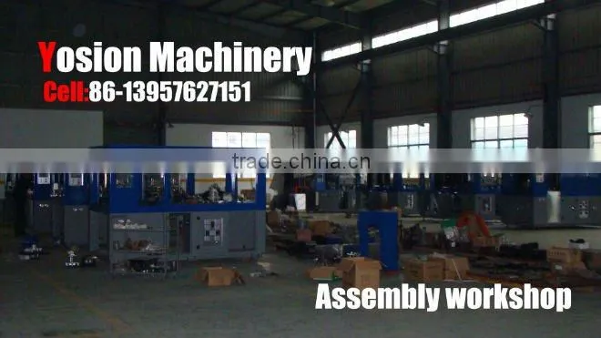 PET semi-automatic Bottle stretch blowing molding machinery
