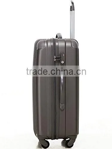 2016 ABS plastic hard case travelers choice luggage suitcase set Fashionable suitcase