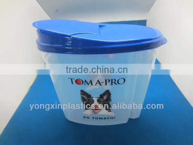 4.5L plastic food storage for cat