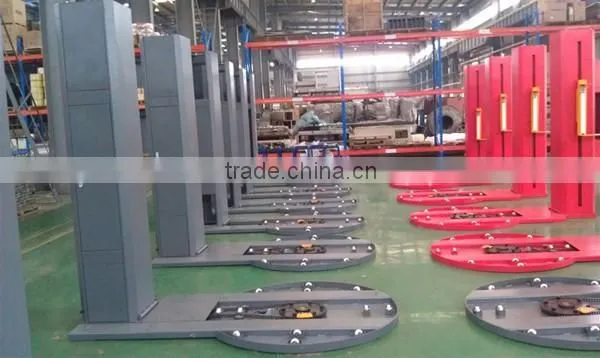 Pallet transportation wrapping machine