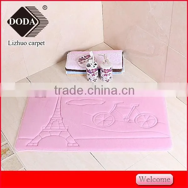 The latest designs non-slip bathroom carpet door mat livingroom rugs