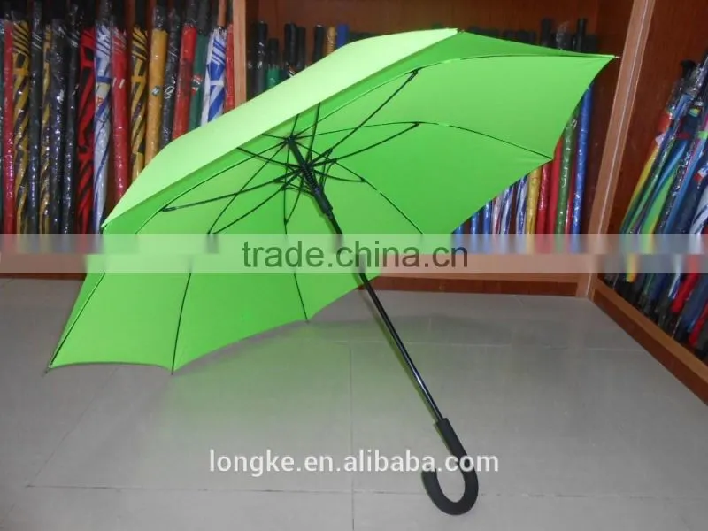 23"*8 ribs high quality fiberglass safe golf umbrella