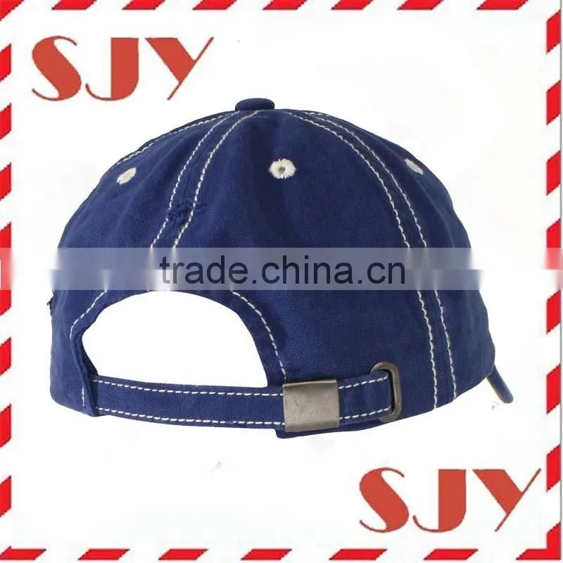 Customizable 100% Cotton 3D Embroidered Sport Baseball Cap