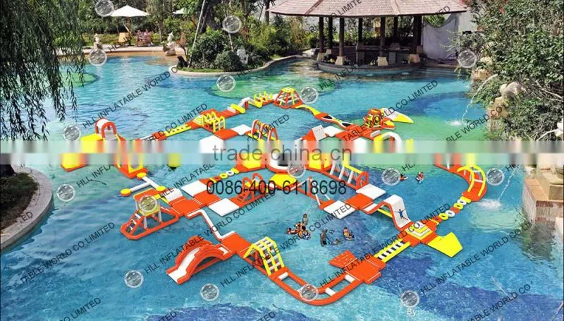 Big Inflatable Water Park Equipment, Giant Inflatable Water Games for Adult, Harrison Inflatable Water Park Manufacturer
