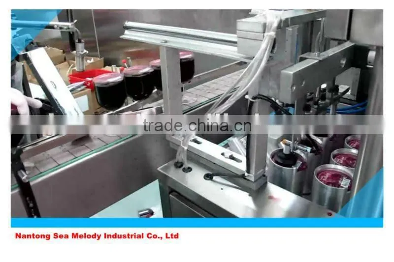 Curd cup sealing machine